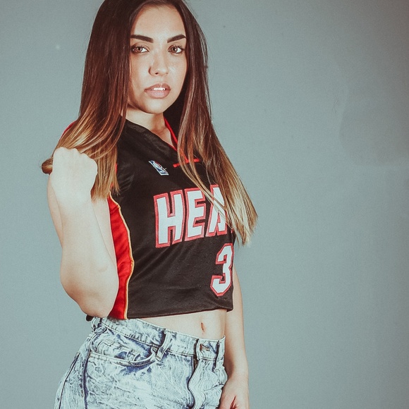miami heat girl jersey